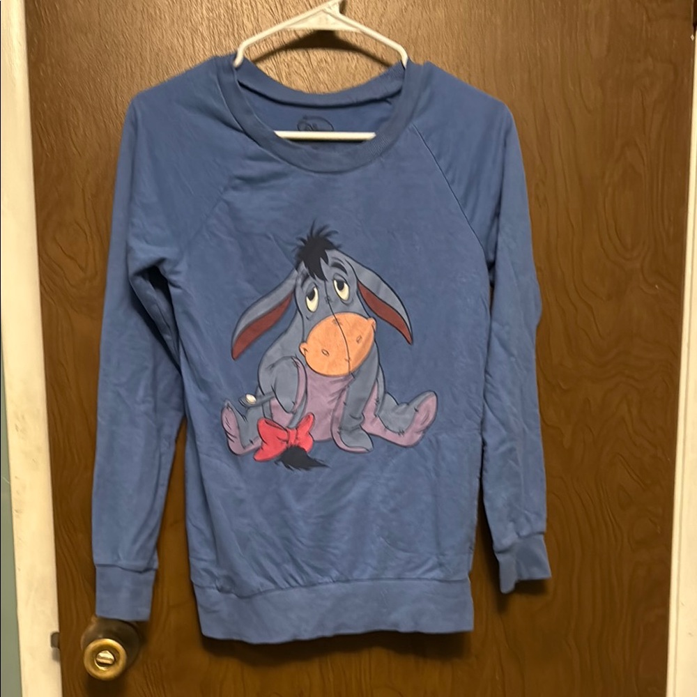 Disney Blue Eeyore shirt size S